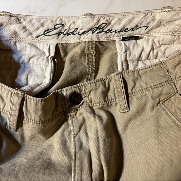 Eddie Bauer Cargo Pants Very Good Condition 100% Cotton Size 36x34 - Picture 11 of 16